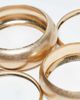 ASOS DESIGN ASOS DESIGN pack of 4 bangles in brushed gold tone - 3