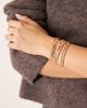 ASOS DESIGN ASOS DESIGN pack of 5 mixed chain stacking bracelets in gold tone - 2