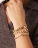 ASOS DESIGN ASOS DESIGN pack of 5 mixed chain stacking bracelets in gold tone - 3