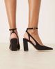 ASOS DESIGN ASOS DESIGN Paisley high block heel shoes in black - 3