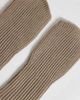 ASOS DESIGN ASOS DESIGN palm warmer fingerless gloves in beige-Neutral - 2