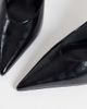 ASOS DESIGN ASOS DESIGN Panda high block heel pumps in black - 3