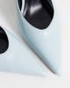 ASOS DESIGN ASOS DESIGN Panda high block heel pumps in blue - 3