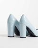 ASOS DESIGN ASOS DESIGN Panda high block heel pumps in blue - 4