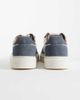 ASOS DESIGN ASOS DESIGN paneled lace up sneakers with rubber sole in white leather and blue suede-Black - 2