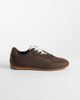 ASOS DESIGN ASOS DESIGN paneled retro sneakers in brown embossed croc - 1