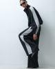 ASOS DESIGN ASOS DESIGN panelled jogger in black and gray scuba-style fabric-MULTI - 4