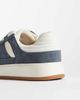 ASOS DESIGN ASOS DESIGN panelled lace up sneakers in gray blue-Multi - 4