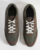 ASOS DESIGN ASOS DESIGN panelled runner sneakers in khaki and gray-Green - 2