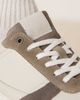 ASOS DESIGN ASOS DESIGN panelled sneakers in gray suede and off white leather - 3