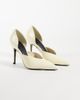 ASOS DESIGN ASOS DESIGN Pannie high heeled pumps in off white - 3