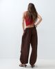 ASOS DESIGN ASOS DESIGN parachute cargo pants in chocolate-Brown - 3