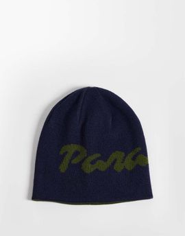 ASOS DESIGN ASOS DESIGN paraiso graphic reversible skull beanie in navy