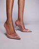 ASOS DESIGN ASOS DESIGN Paris mesh high heeled pumps in pink - 2