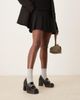 ASOS DESIGN ASOS DESIGN Parker high heel loafers in black - 3