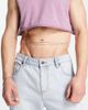 ASOS DESIGN ASOS DESIGN party double row belly chain with white crystals in gold tone - 1