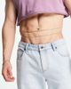 ASOS DESIGN ASOS DESIGN party double row belly chain with white crystals in gold tone - 4