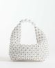 ASOS DESIGN ASOS DESIGN pearl clutch in silver - 1
