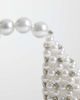 ASOS DESIGN ASOS DESIGN pearl clutch in silver - 3