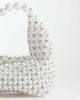 ASOS DESIGN ASOS DESIGN pearl clutch in silver - 4