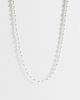 ASOS DESIGN ASOS DESIGN pearl with bead necklace in white - 1