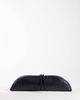 ASOS DESIGN ASOS DESIGN pencil case elongated clutch in black weave - 1
