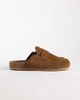 ASOS DESIGN ASOS DESIGN penny loafer mule in tan suede-Brown - 1