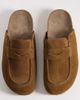 ASOS DESIGN ASOS DESIGN penny loafer mule in tan suede-Brown - 2