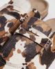 ASOS DESIGN ASOS DESIGN penny loafer mules in cow print-Multi - 2