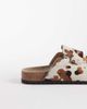 ASOS DESIGN ASOS DESIGN penny loafer mules in cow print-Multi - 4