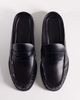 ASOS DESIGN ASOS DESIGN penny loafer mules with ruching in black - 2