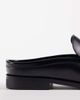 ASOS DESIGN ASOS DESIGN penny loafer mules with ruching in black - 4