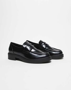 ASOS DESIGN ASOS DESIGN penny loafers in black patent