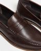 ASOS DESIGN ASOS DESIGN penny loafers in brown leather - 2