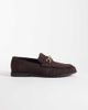 ASOS DESIGN ASOS DESIGN penny loafers in brown with ruching - 2