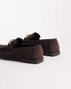 ASOS DESIGN ASOS DESIGN penny loafers in brown with ruching - 3