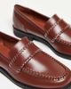 ASOS DESIGN ASOS DESIGN penny loafers in brown with woven details - 2