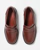 ASOS DESIGN ASOS DESIGN penny loafers in brown with woven details - 3