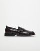 ASOS DESIGN ASOS DESIGN penny loafers in burgundy-Red - 1