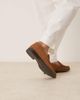 ASOS DESIGN ASOS DESIGN penny loafers in tan suede-Brown - 4