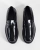ASOS DESIGN ASOS DESIGN penny loafers with cleated sole in black - 2