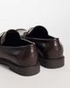 ASOS DESIGN ASOS DESIGN penny loafers with gold-tone snaffle detailing in brown - 4