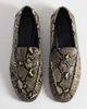 ASOS DESIGN ASOS DESIGN penny loafers with ruching in faux snake-Multi - 2