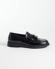ASOS DESIGN ASOS DESIGN penny loafers with tassels in black patent - 1