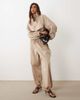 ASOS DESIGN ASOS DESIGN performance fabric balloon pants in stone - part of a set-Neutral - 2