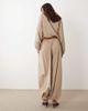 ASOS DESIGN ASOS DESIGN performance fabric balloon pants in stone - part of a set-Neutral - 4