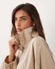 ASOS DESIGN ASOS DESIGN performance fabric funnel neck balloon jacket in stone - part of a set-Neutral - 2