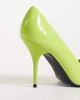 ASOS DESIGN ASOS DESIGN Perth pointed toe high stiletto heel pumps in lime croc-Green - 4