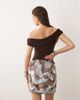ASOS DESIGN ASOS DESIGN petal embellishment mini skirt in lilac and copper-Multi - 4