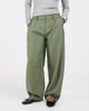 ASOS DESIGN ASOS DESIGN Petite tailored arch barrel pants in khaki-Green - 2